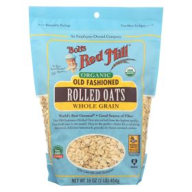 Bob's Red Mill - Organic Old Fashioned Rolled Oats - Case Of 4-16 Oz