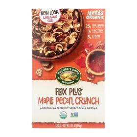 Nature's Path Maple Pecan Crunch - Flax Plus - Case Of 12 - 11.5 Oz.