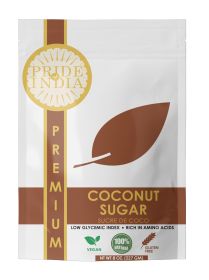 Coconut Sugar by Pride of India ‚Äì Gourmet Grade & Gluten-Free ‚Äì Diet-Friendly ‚Äì Alternative to White Sugar ‚Äì Add to Bakes/Beverages/Dishes - A